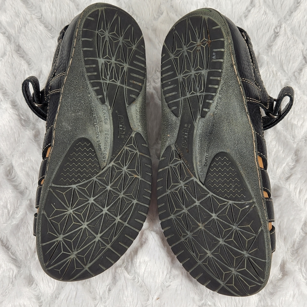 Kalso Earth Shoe Black leather sandal - Picture 12 of 12